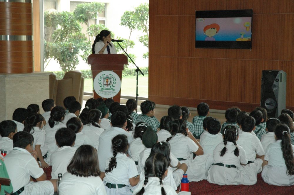 A presentation on “Diet & Physical Activity” – DELHI WORLD PUBLIC SCHOOL